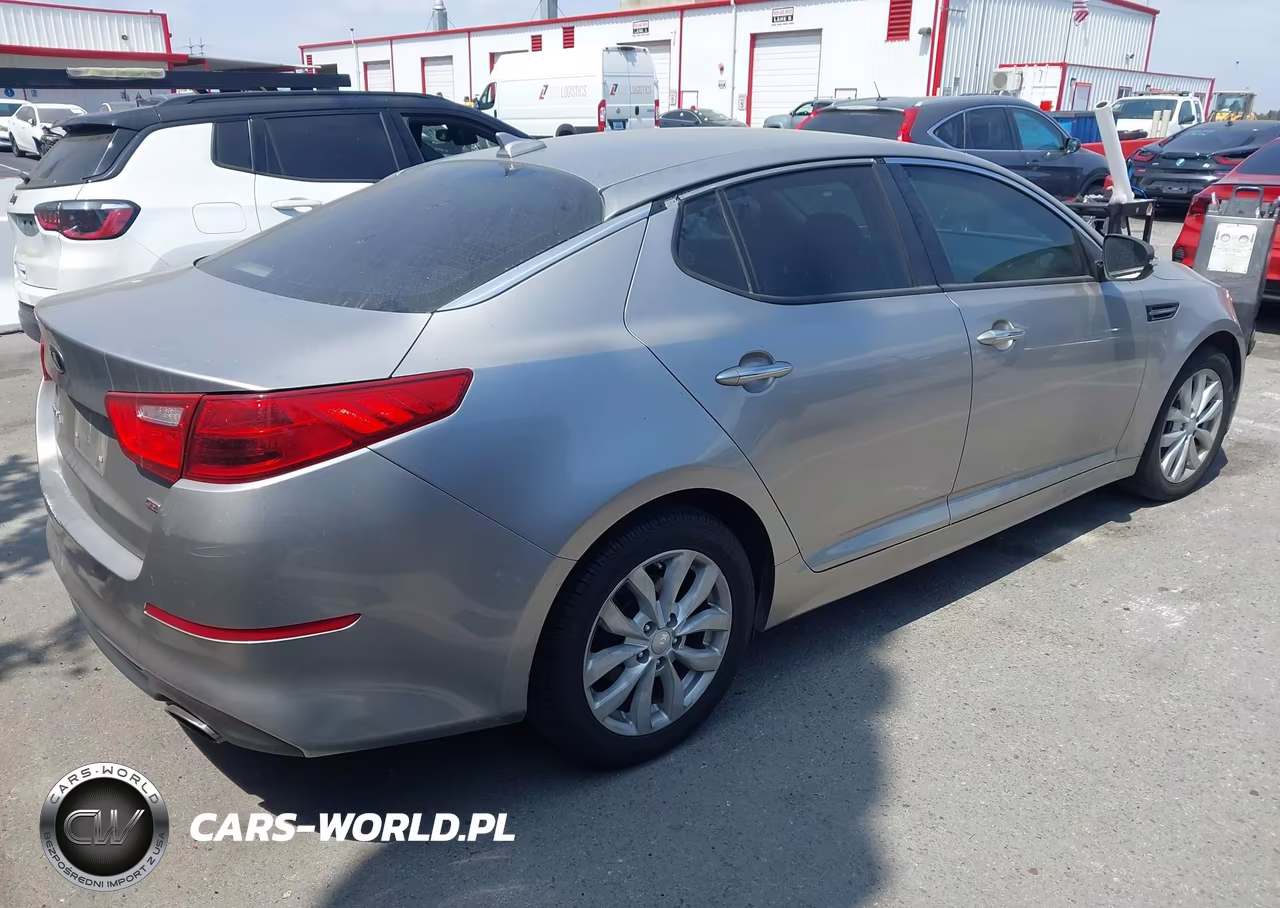2014 Kia Optima Lx VIN:5XXGM4A71EG326885 - 4