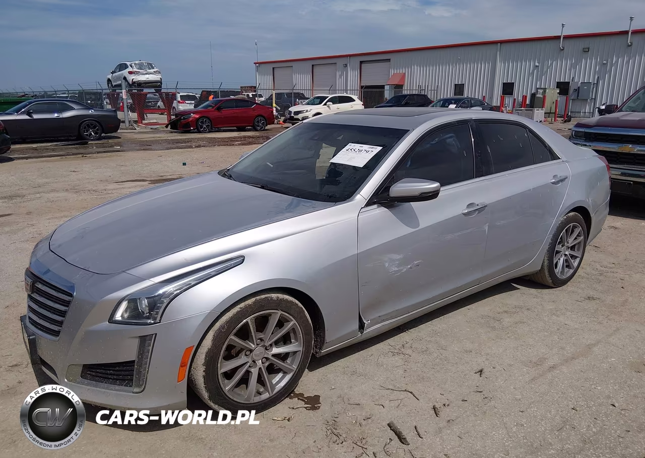 2017 Cadillac Cts Luxury VIN:1G6AR5SX6H0130073 - 2