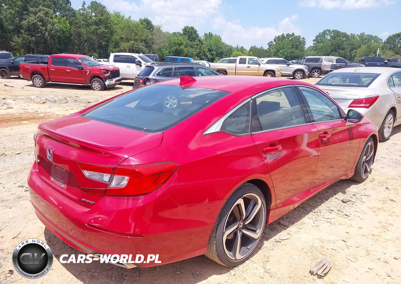 2018 Honda Accord Sport VIN:1HGCV1F30JA110761 - 4