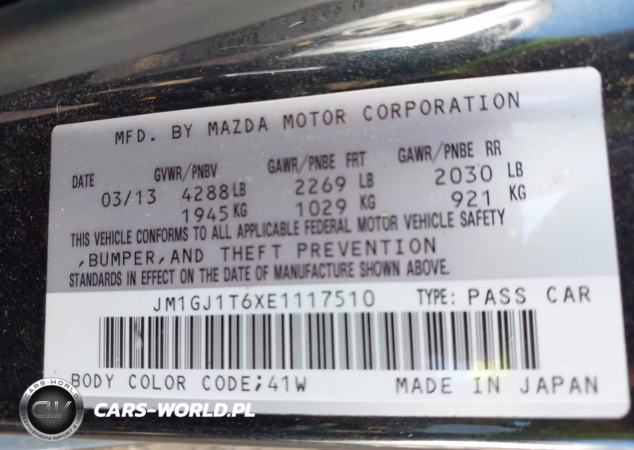 2014 Mazda Mazda6 I Touring VIN:JM1GJ1T6XE1117510 - 9