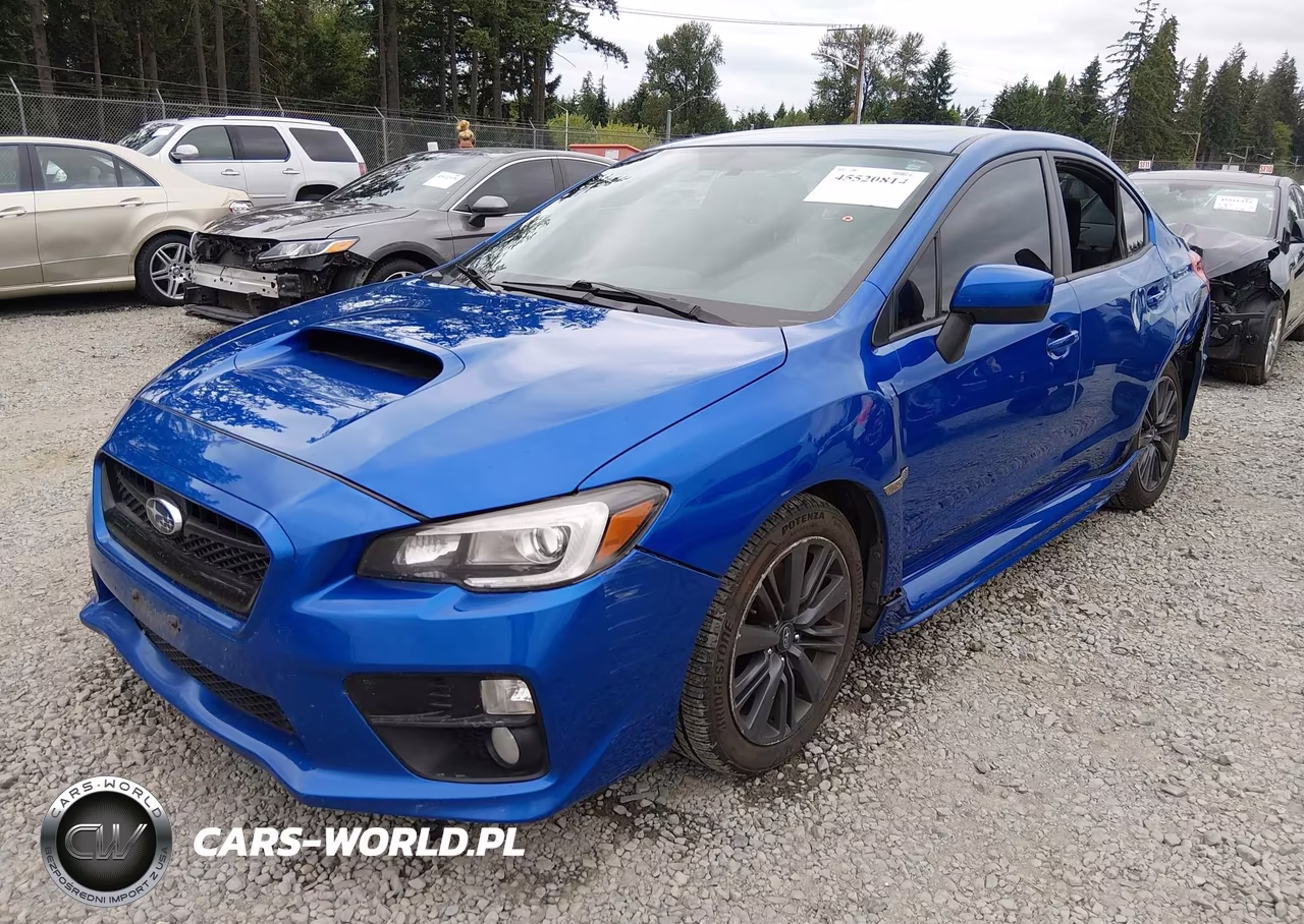 2015 Subaru Wrx Limited VIN:JF1VA1G65F9802878 - 2