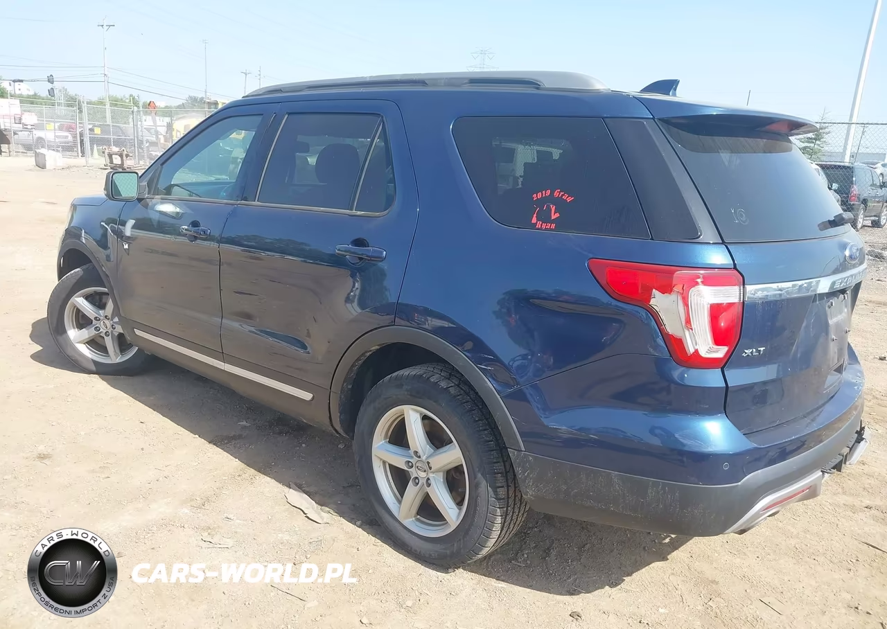 2017 Ford Explorer Xlt VIN:1FM5K8D80HGC52862 - 3