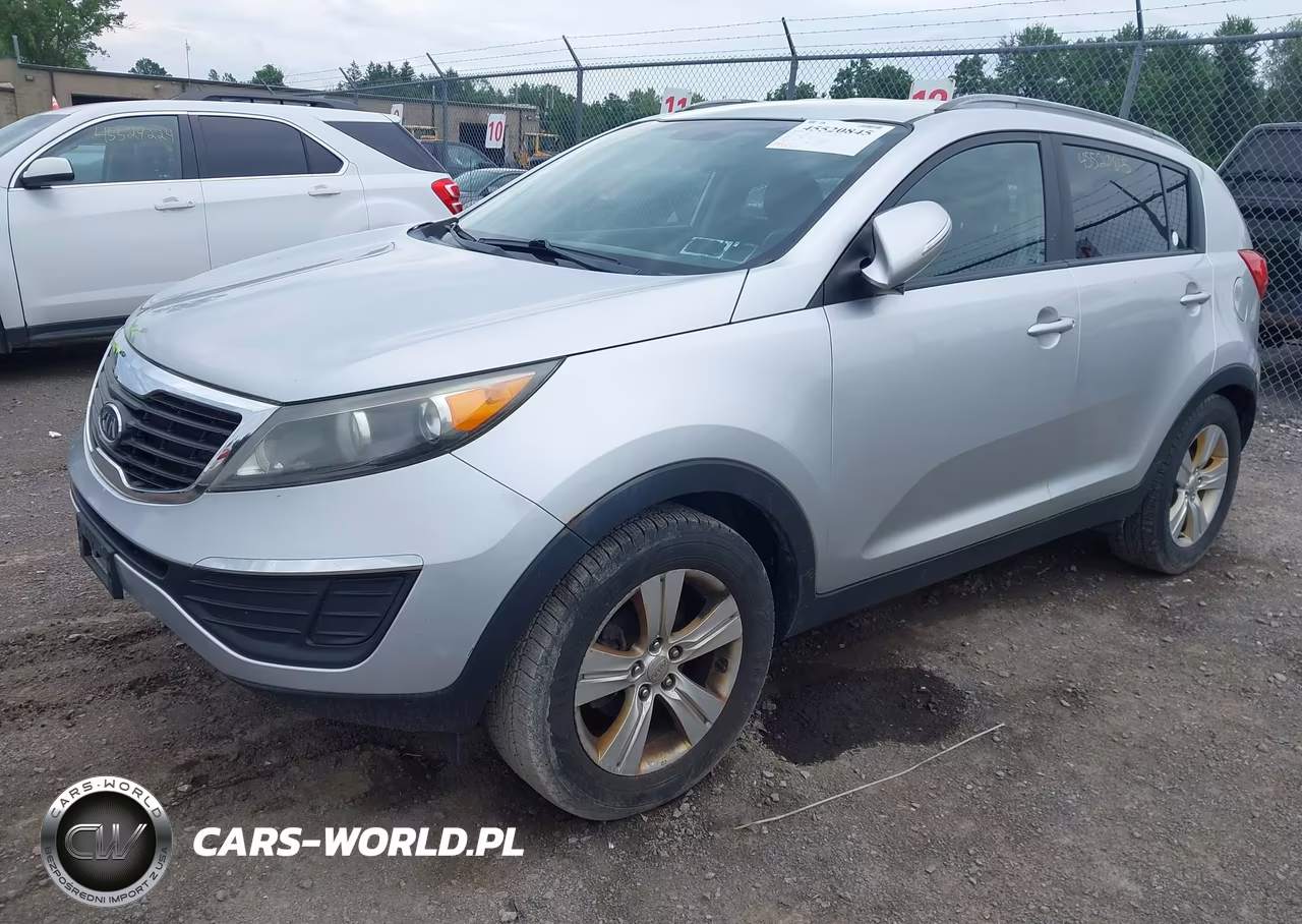 2011 Kia Sportage Lx VIN:KNDPB3A27B7027118 - 2
