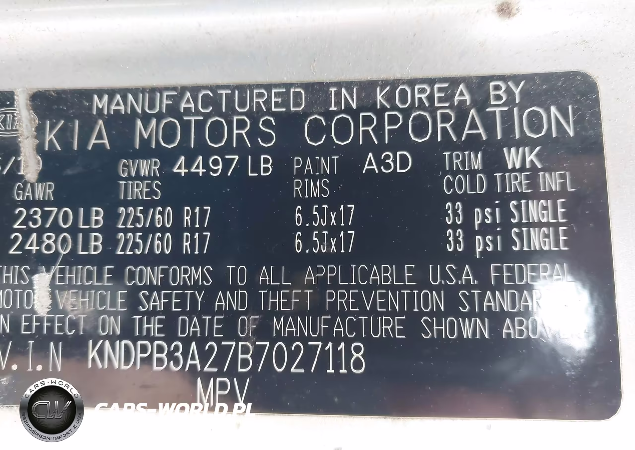 2011 Kia Sportage Lx VIN:KNDPB3A27B7027118 - 9