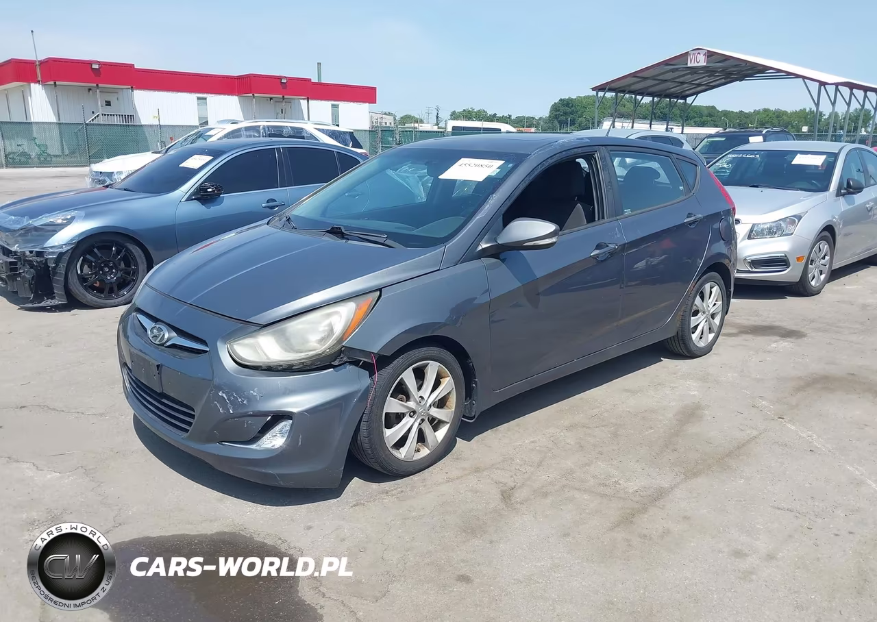 2013 Hyundai Accent Se VIN:KMHCU5AE9DU067389 - 2
