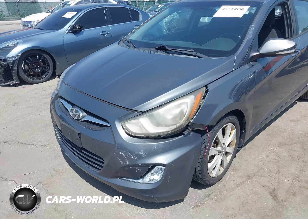 2013 Hyundai Accent Se VIN:KMHCU5AE9DU067389 - 6