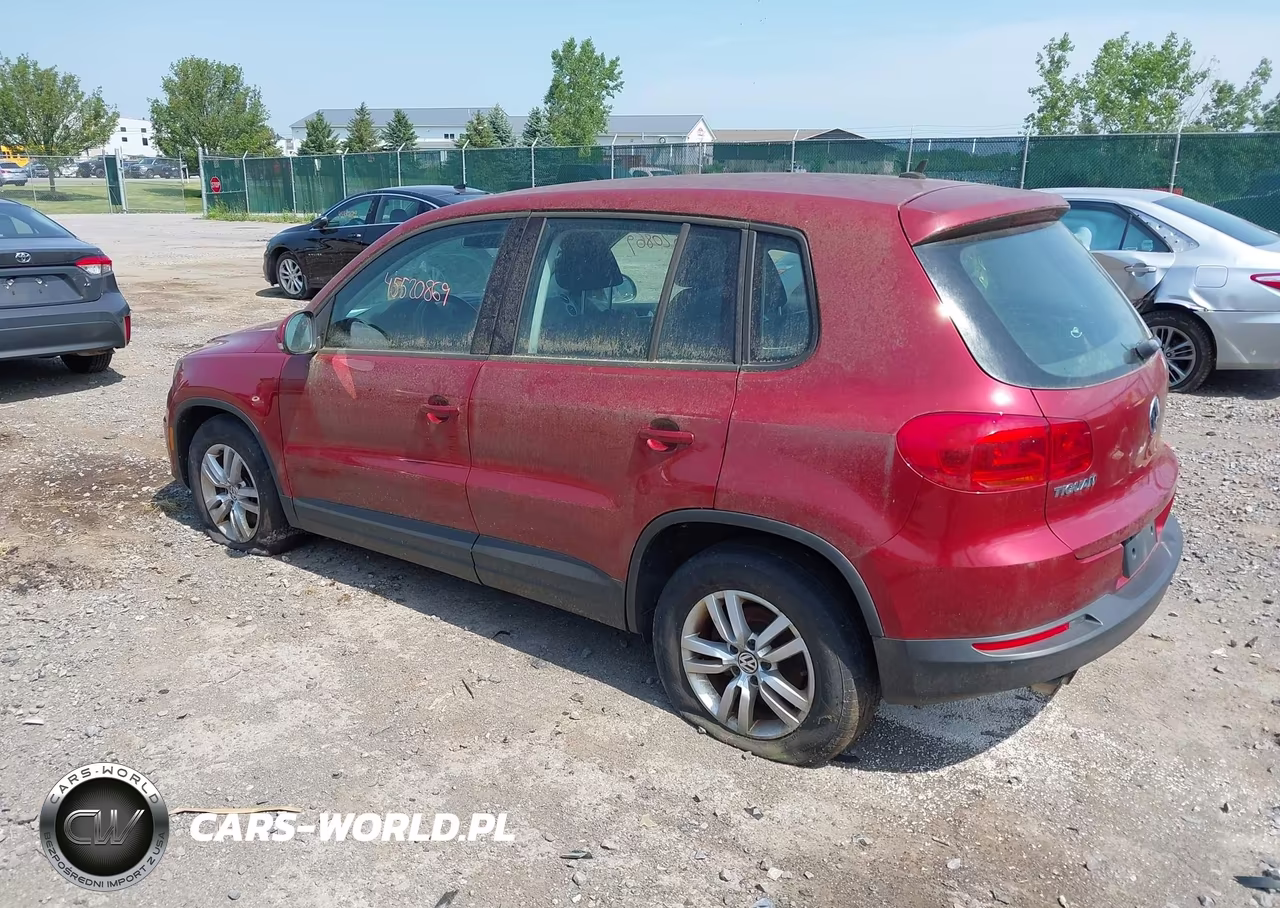 2014 Volkswagen Tiguan S VIN:WVGBV3AX4EW027452 - 3