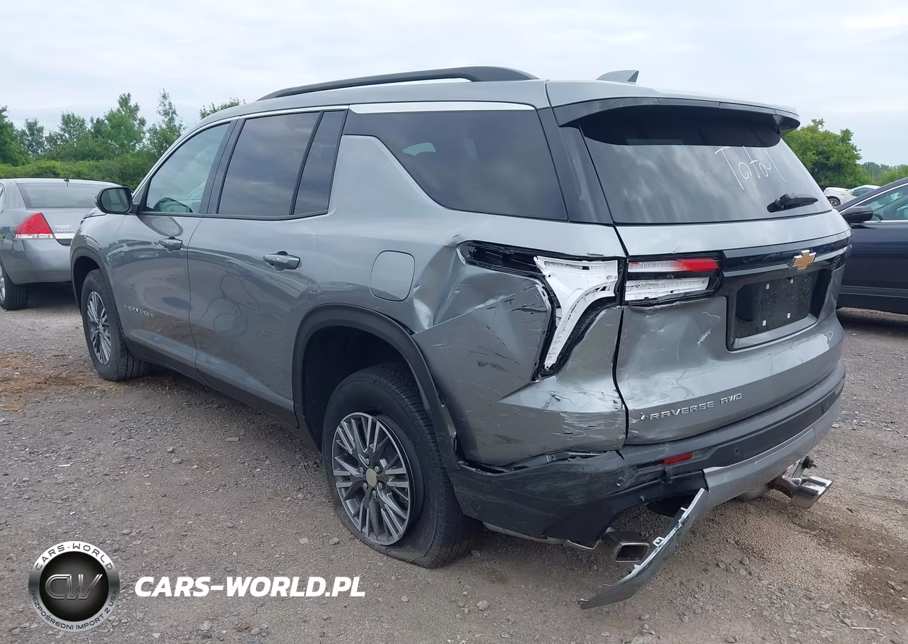2026 Chevrolet Traverse Awd Lt VIN:1GNEVGKS4TJ301388 - 3