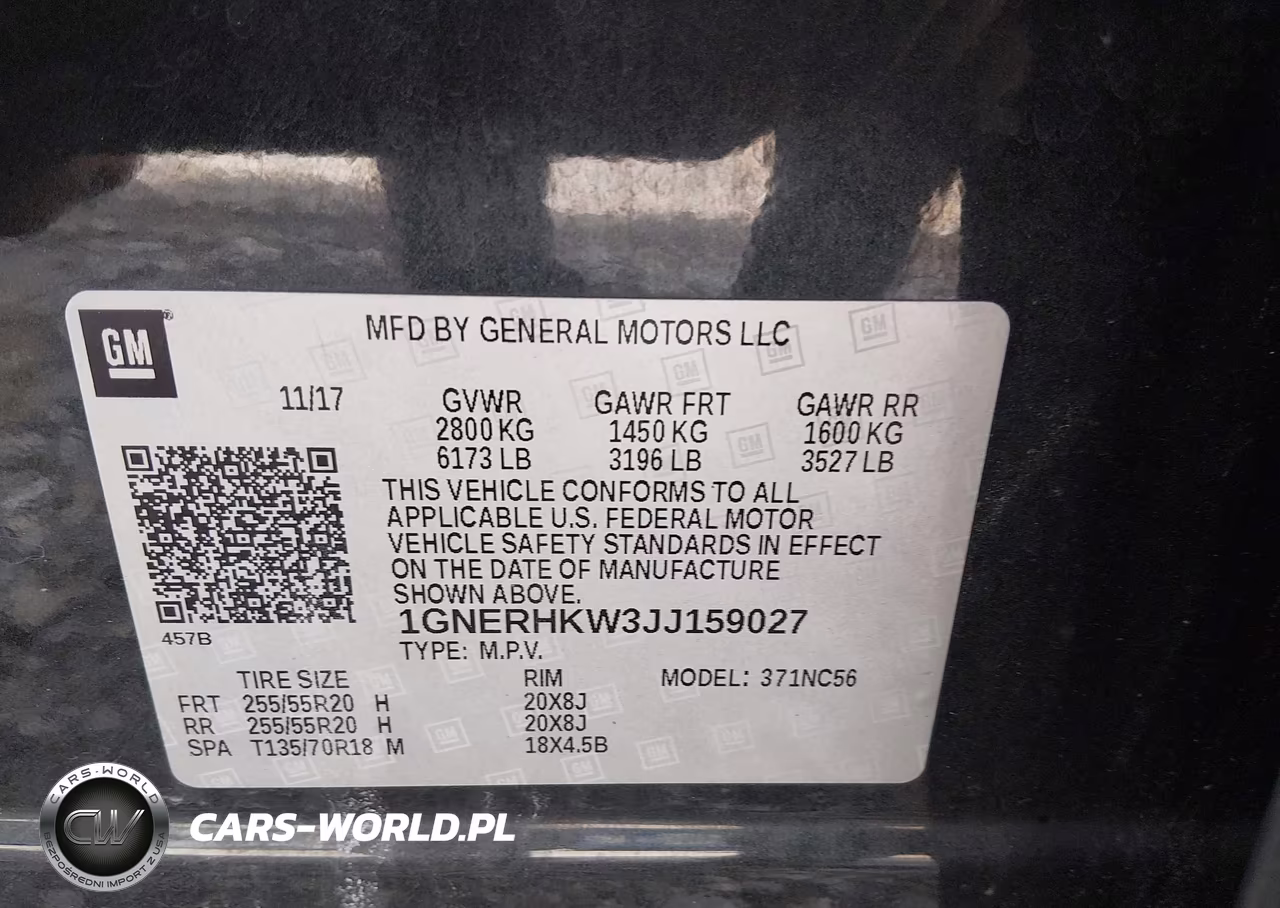 2018 Chevrolet Traverse Lt Leather VIN:1GNERHKW3JJ159027 - 9