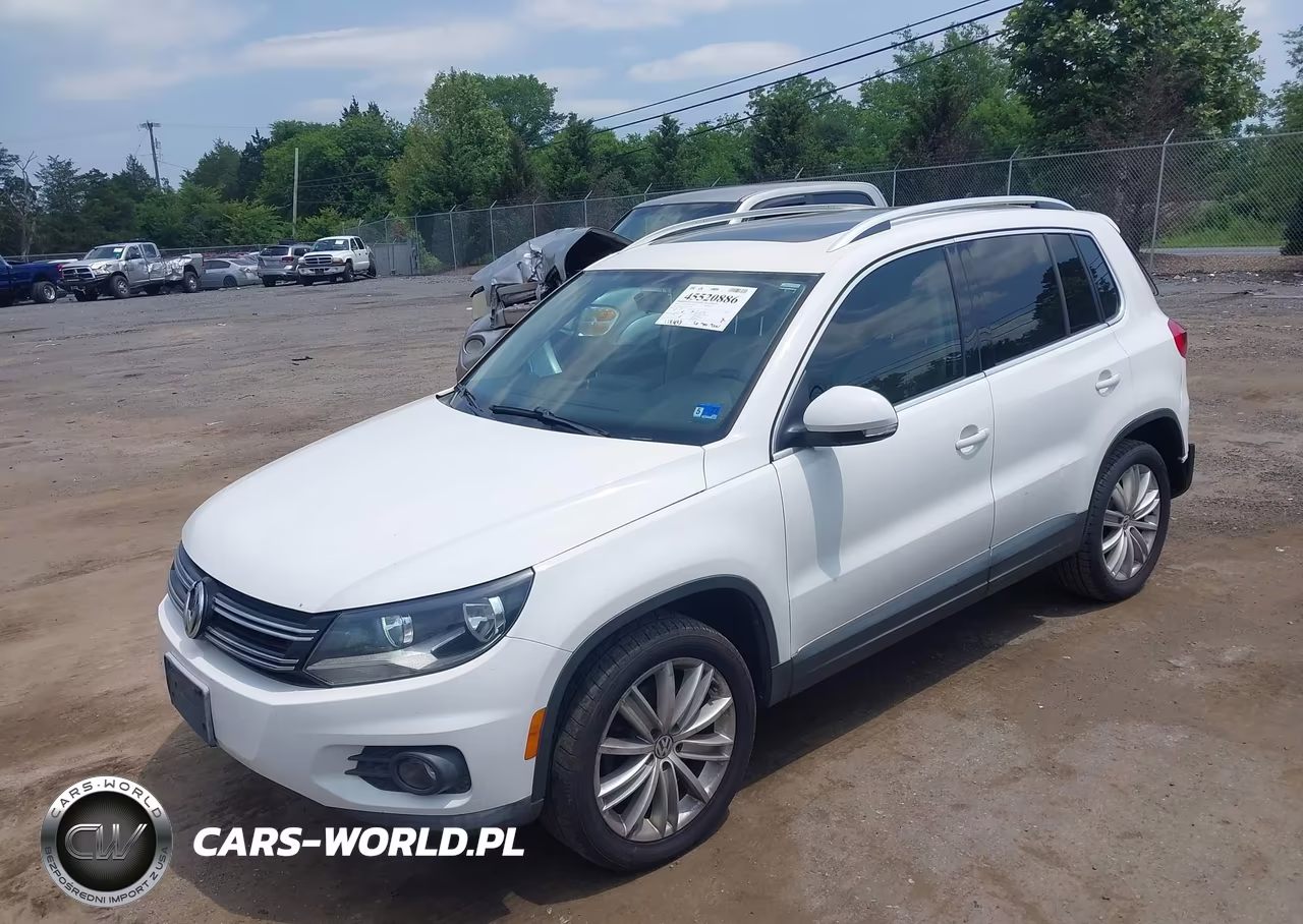 2013 Volkswagen Tiguan Se VIN:WVGAV3AX7DW563015 - 2