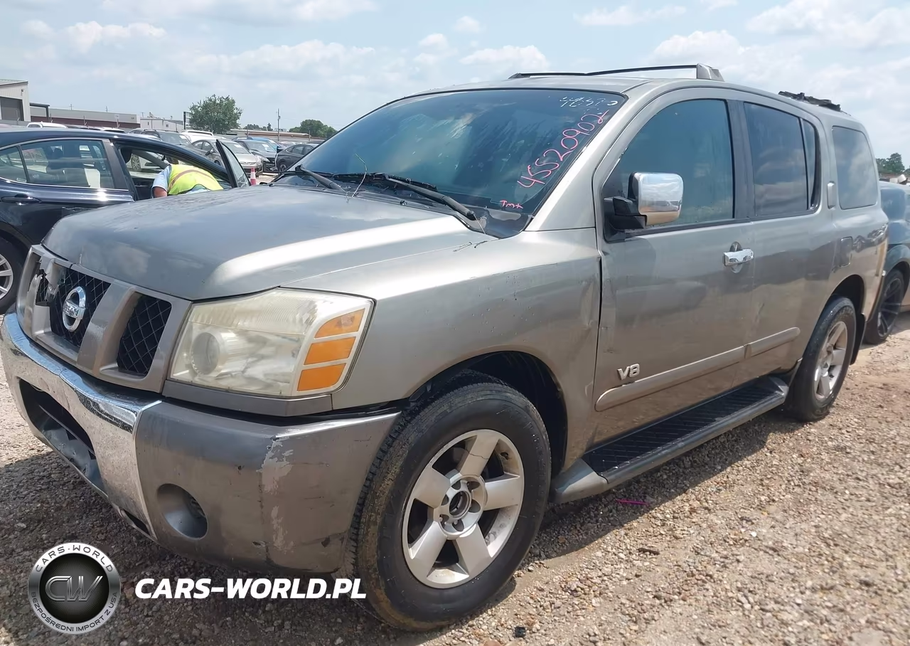 2006 Nissan Armada Se VIN:5N1AA08A16N727573 - 2