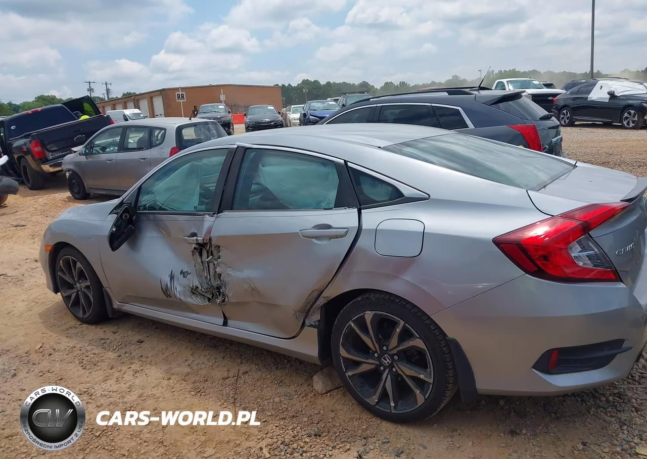 2020 Honda Civic Sport VIN:2HGFC2F81LH516282 - 14