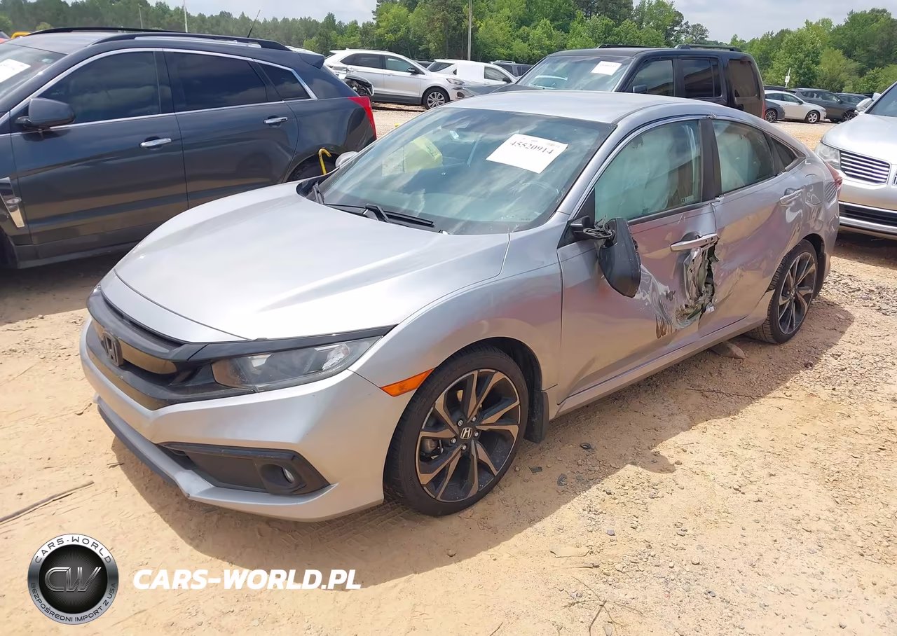 2020 Honda Civic Sport VIN:2HGFC2F81LH516282 - 2
