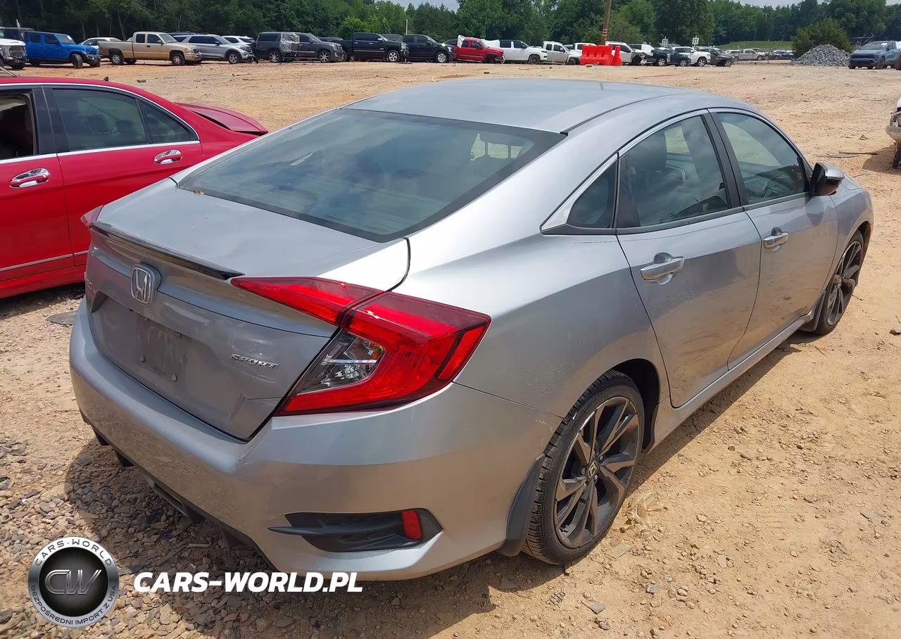 2020 Honda Civic Sport VIN:2HGFC2F81LH516282 - 4