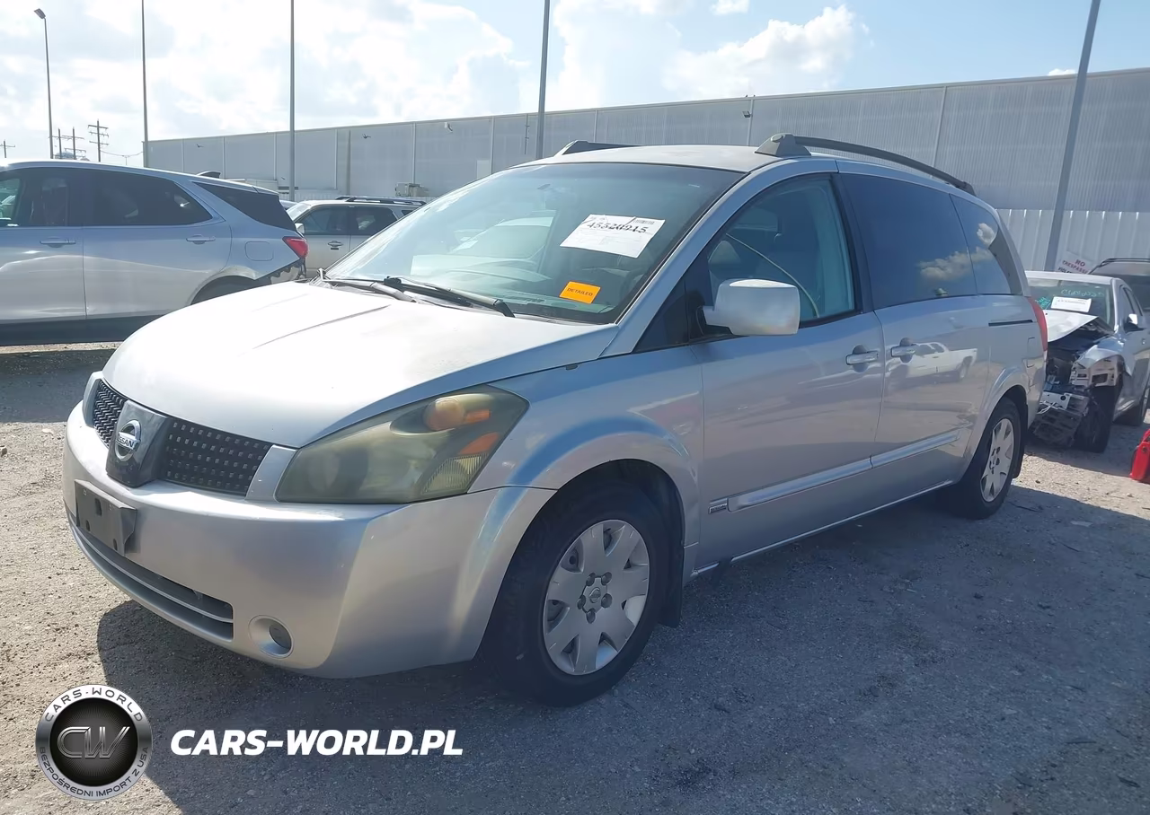 2006 Nissan Quest 3.5 S VIN:5N1BV28U86N111836 - 2