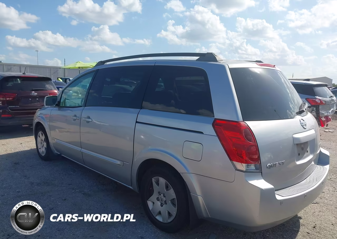2006 Nissan Quest 3.5 S VIN:5N1BV28U86N111836 - 3