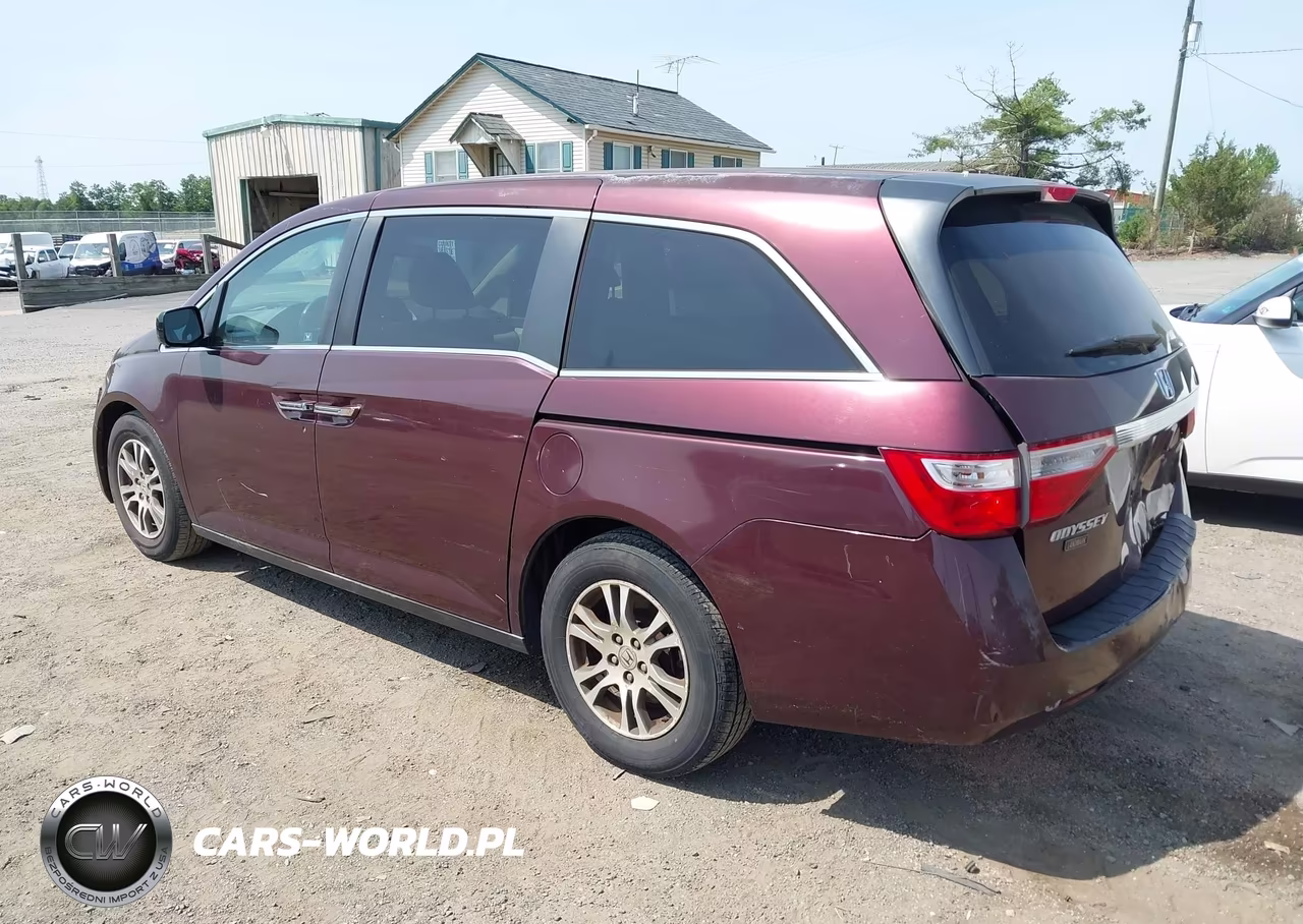 2011 Honda Odyssey Ex VIN:5FNRL5H47BB089377 - 3