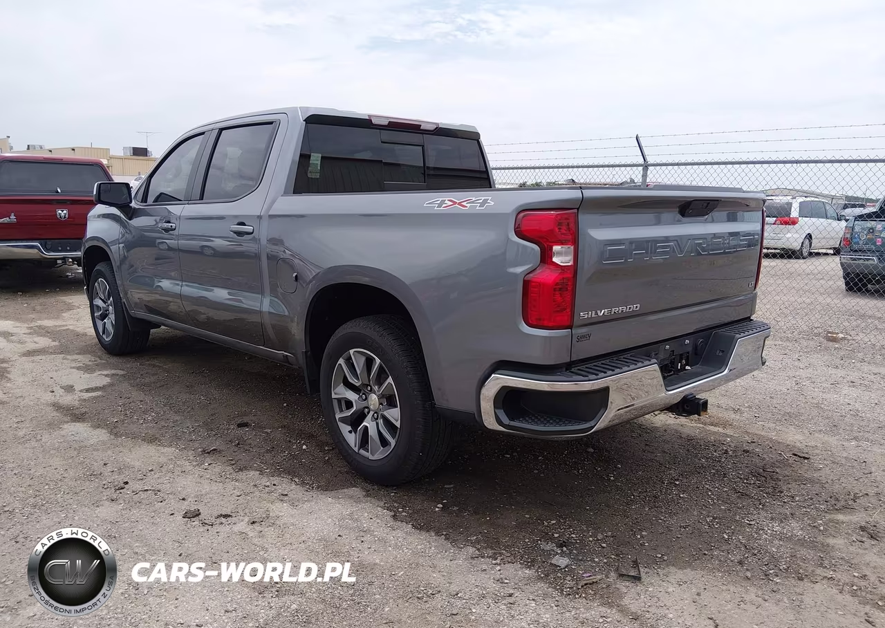 2021 Chevrolet Silverado 1500 4Wd Short Bed Lt VIN:1GCUYDED1MZ182418 - 3