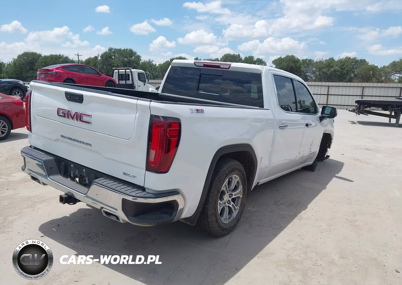 2023 GMC Sierra 1500 4Wd Short Box Slt VIN:3GTUUDE87PG286902 - 4