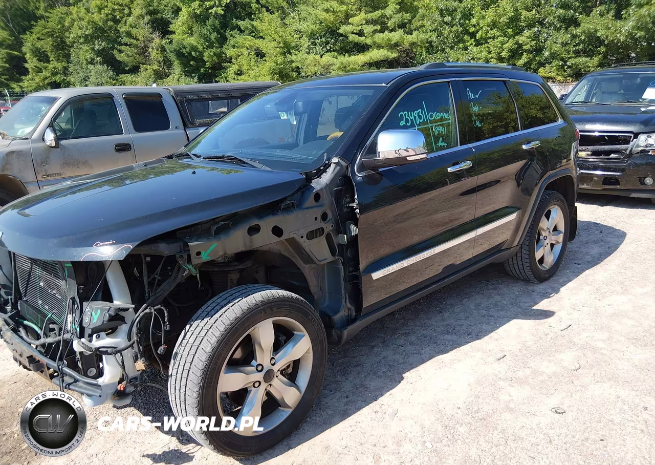 2013 Jeep Grand Cherokee Overland VIN:1C4RJFCT3DC649857 - 2
