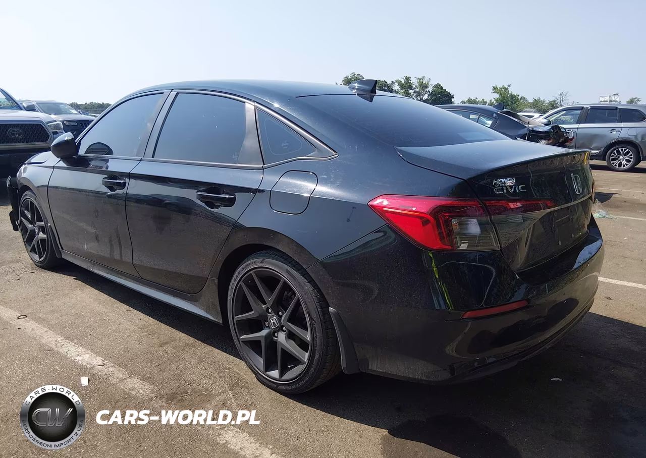 2022 Honda Civic Sport VIN:2HGFE2F54NH557007 - 3