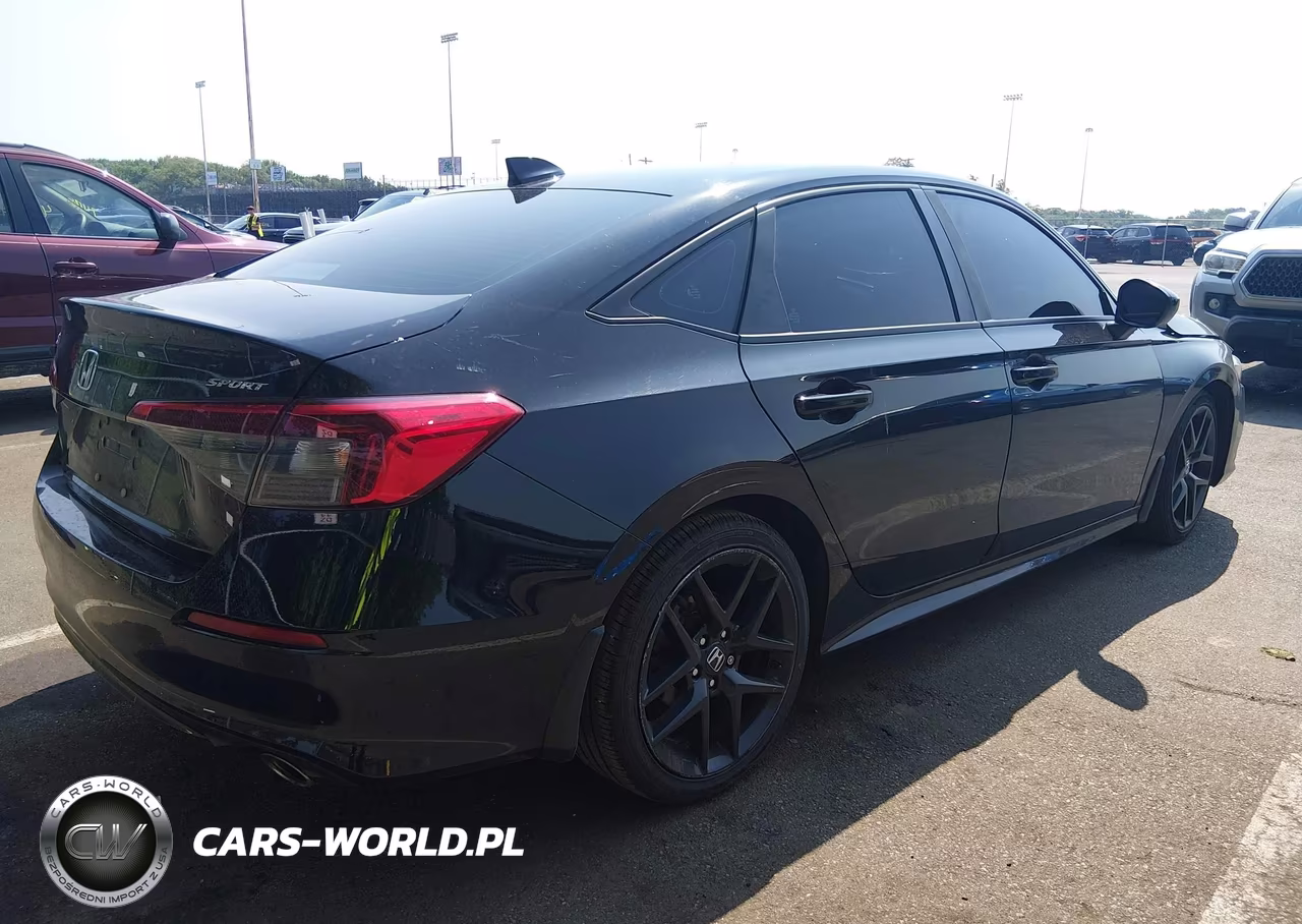 2022 Honda Civic Sport VIN:2HGFE2F54NH557007 - 4