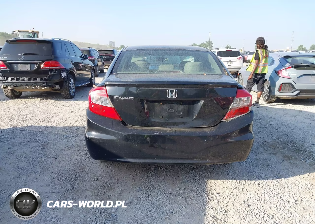 2012 Honda Civic Lx VIN:19XFB2F53CE024758 - 6