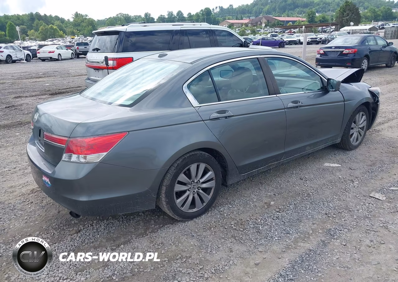 2011 Honda Accord 2.4 Ex-L VIN:1HGCP2F86BA000505 - 4