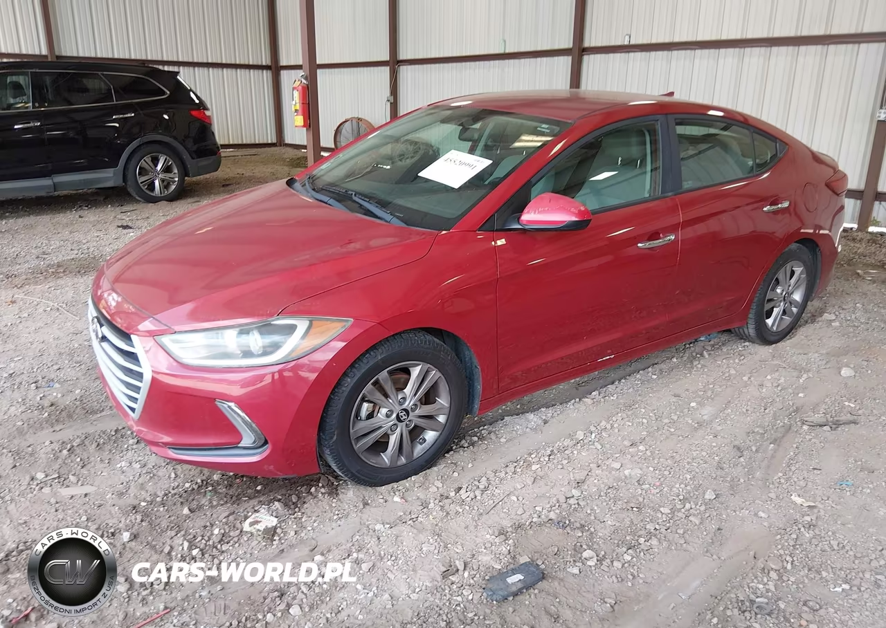 2017 Hyundai Elantra Se VIN:KMHD84LF8HU144011 - 2