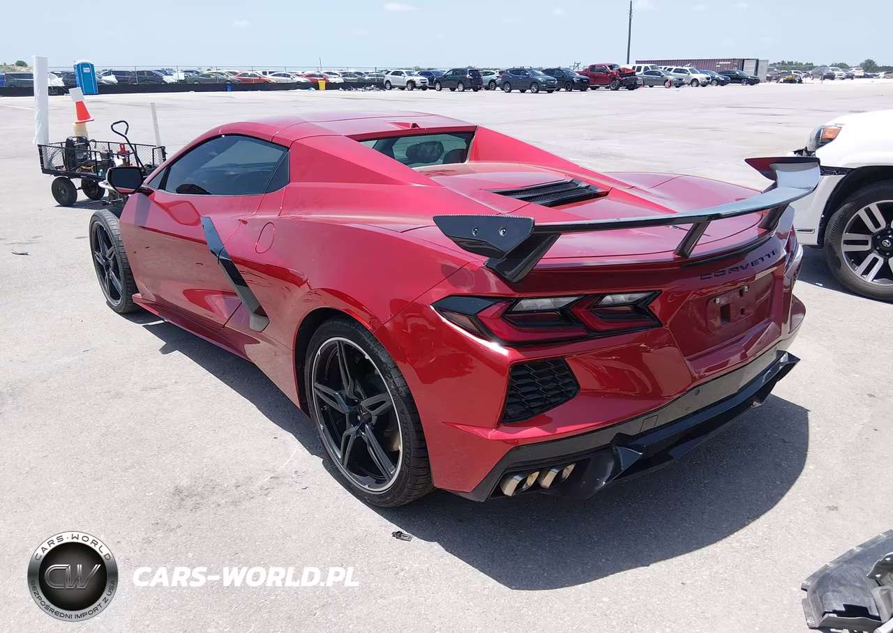 2021 Chevrolet Corvette Stingray Rwd 1Lt VIN:1G1YA3D45M5121252 - 3