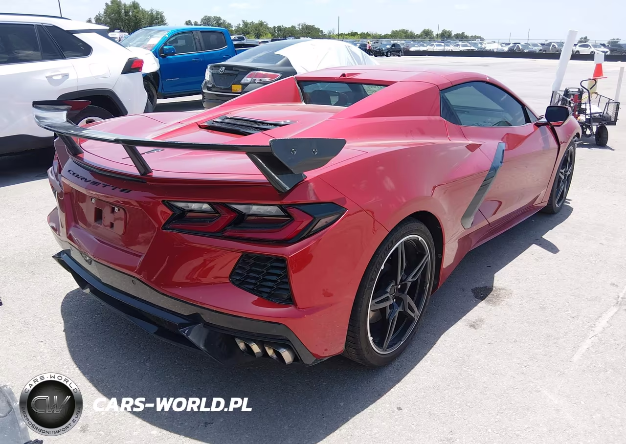 2021 Chevrolet Corvette Stingray Rwd 1Lt VIN:1G1YA3D45M5121252 - 4