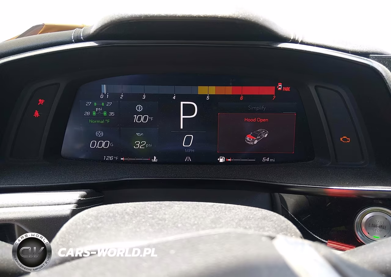2021 Chevrolet Corvette Stingray Rwd 1Lt VIN:1G1YA3D45M5121252 - 7