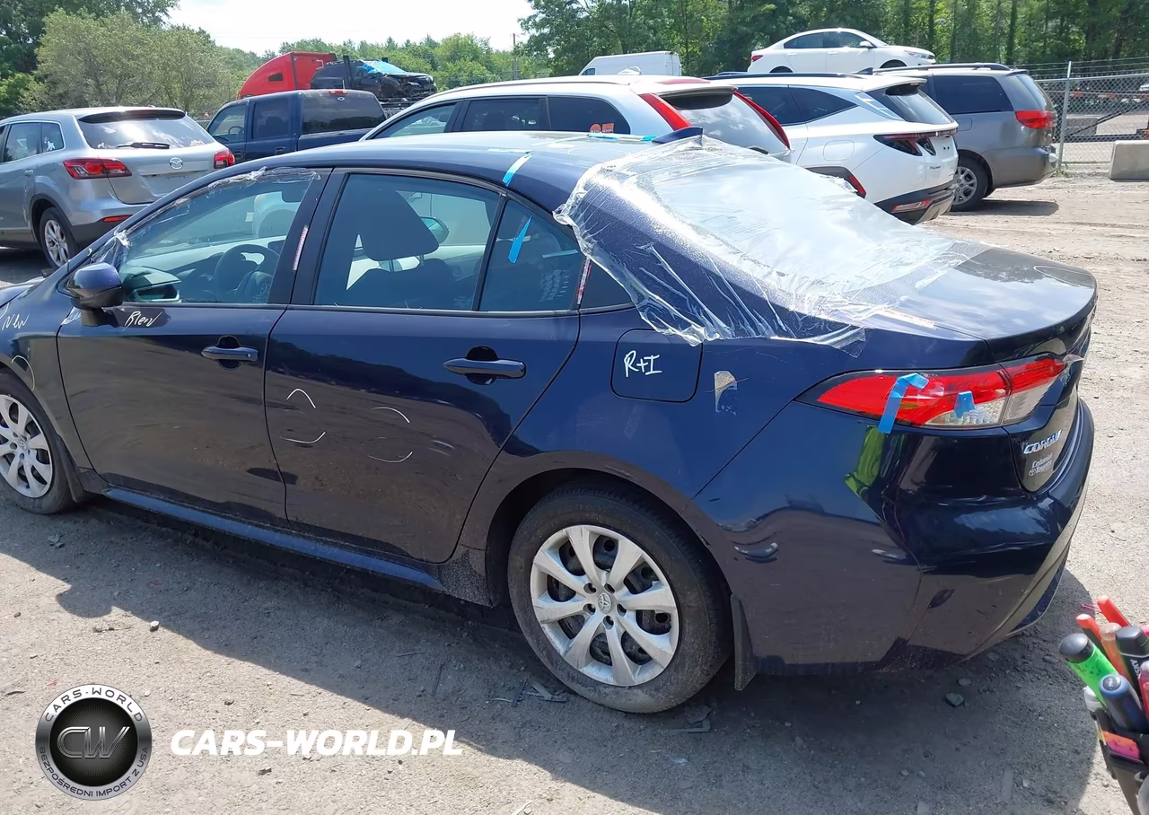 2022 Toyota Corolla Le VIN:5YFEPMAE0NP349885 - 3