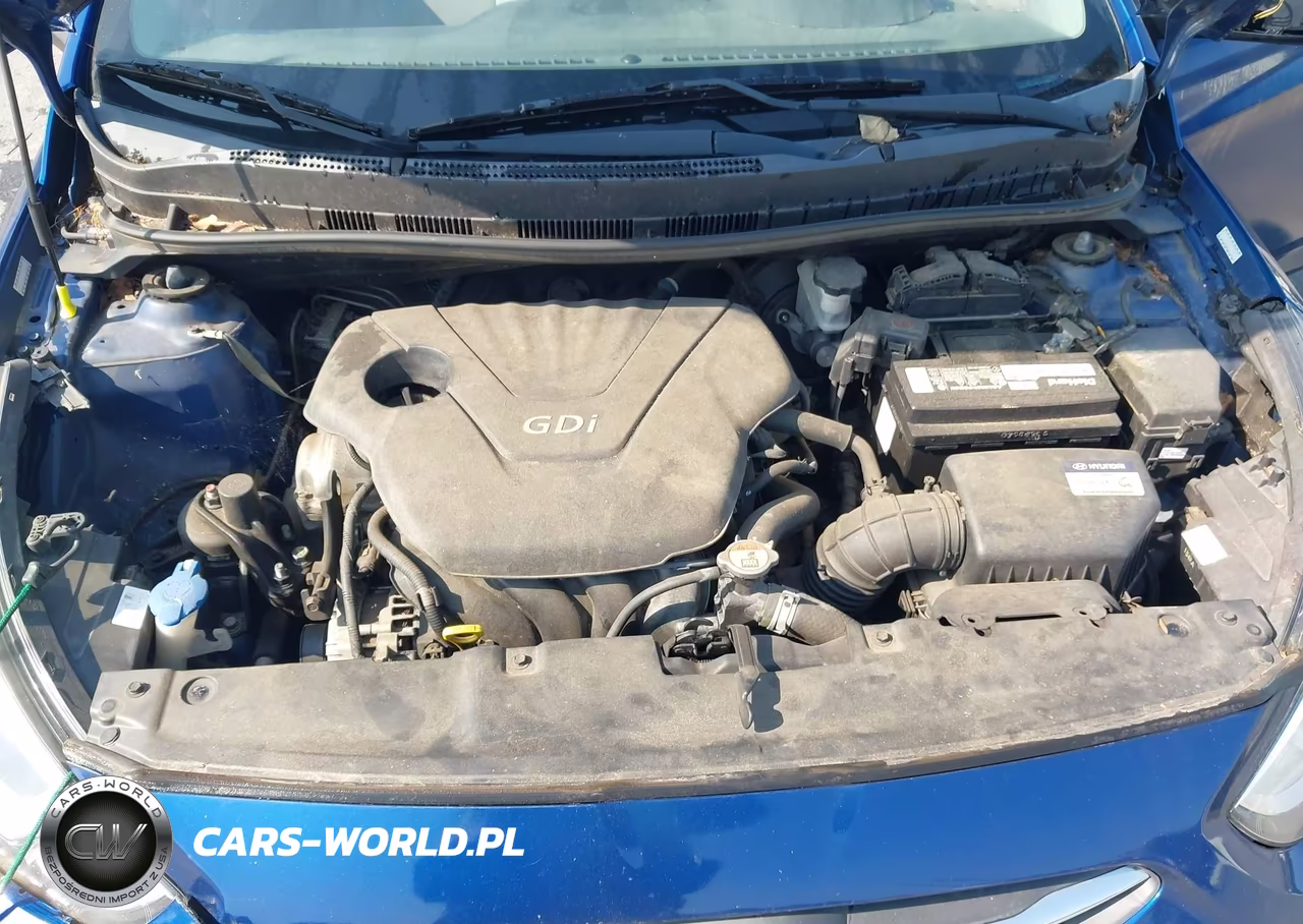 2015 Hyundai Accent Gls VIN:KMHCT4AE6FU921772 - 10
