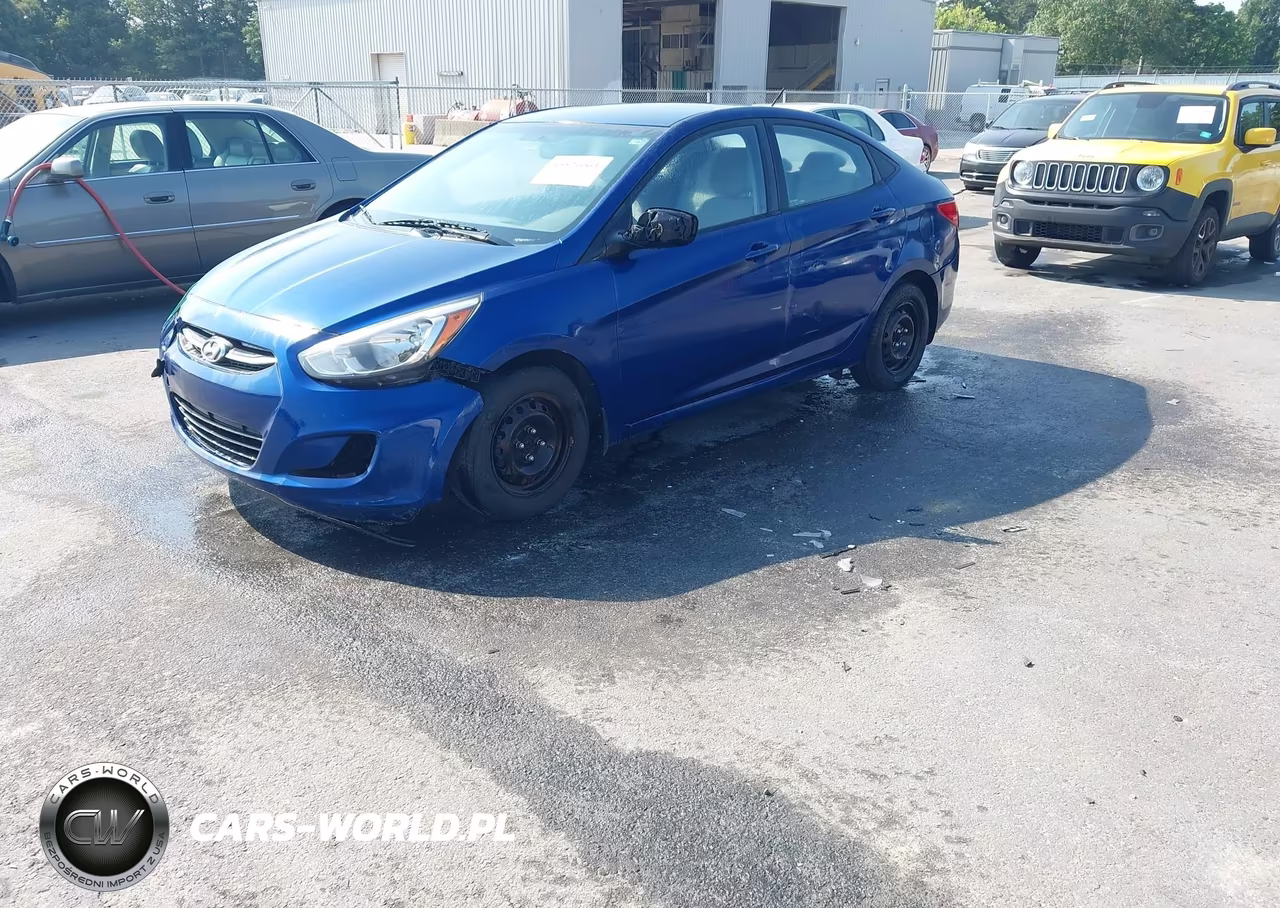 2015 Hyundai Accent Gls VIN:KMHCT4AE6FU921772 - 2
