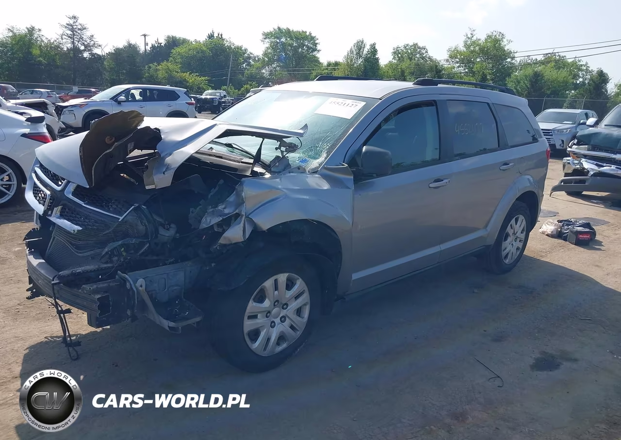 2016 Dodge Journey Se VIN:3C4PDCAB7GT233598 - 2