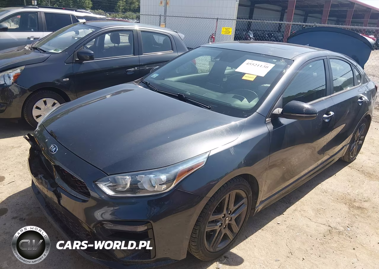 2021 Kia Forte Gt-Line VIN:3KPF34AD0ME324542 - 2