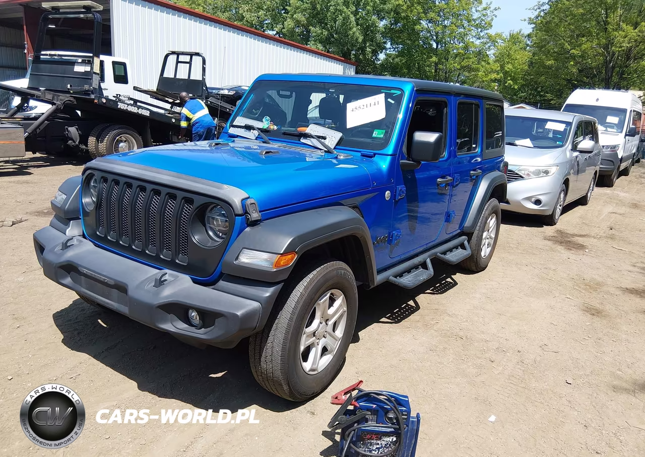 2021 Jeep Wrangler Unlimited Sport S 4X4 VIN:1C4HJXDN6MW785450 - 2