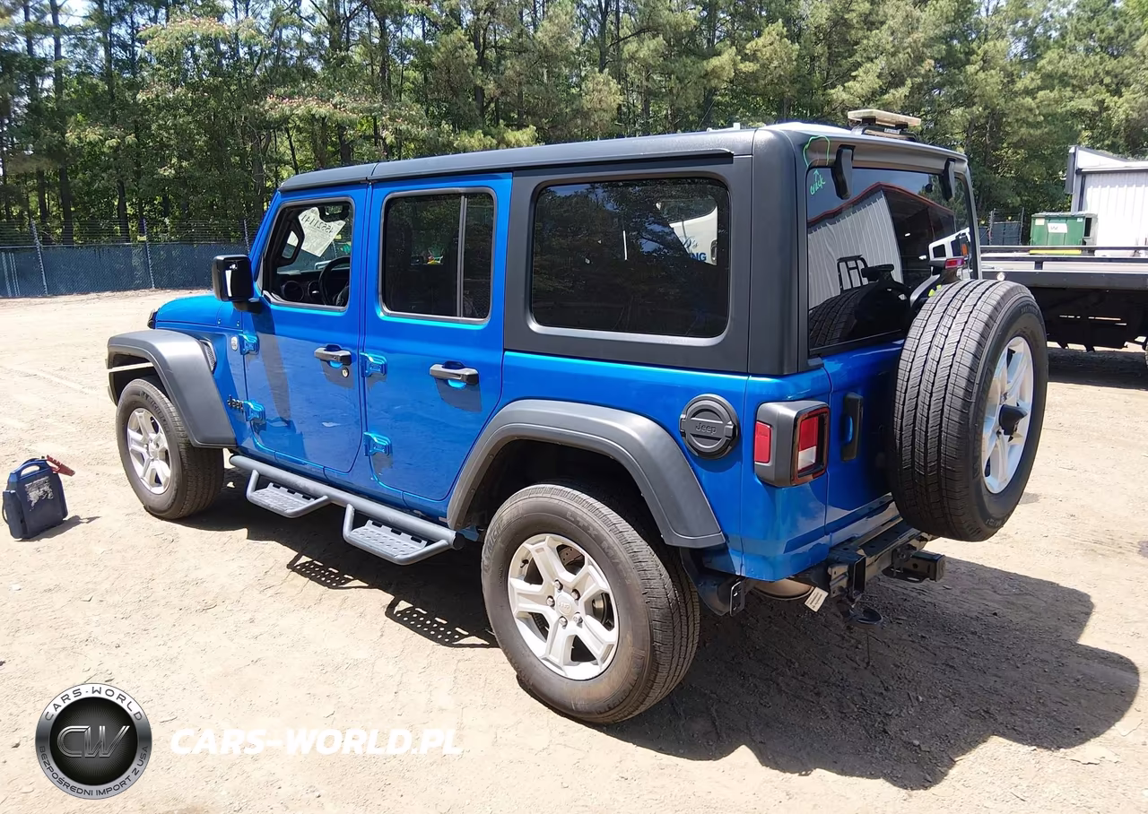 2021 Jeep Wrangler Unlimited Sport S 4X4 VIN:1C4HJXDN6MW785450 - 3