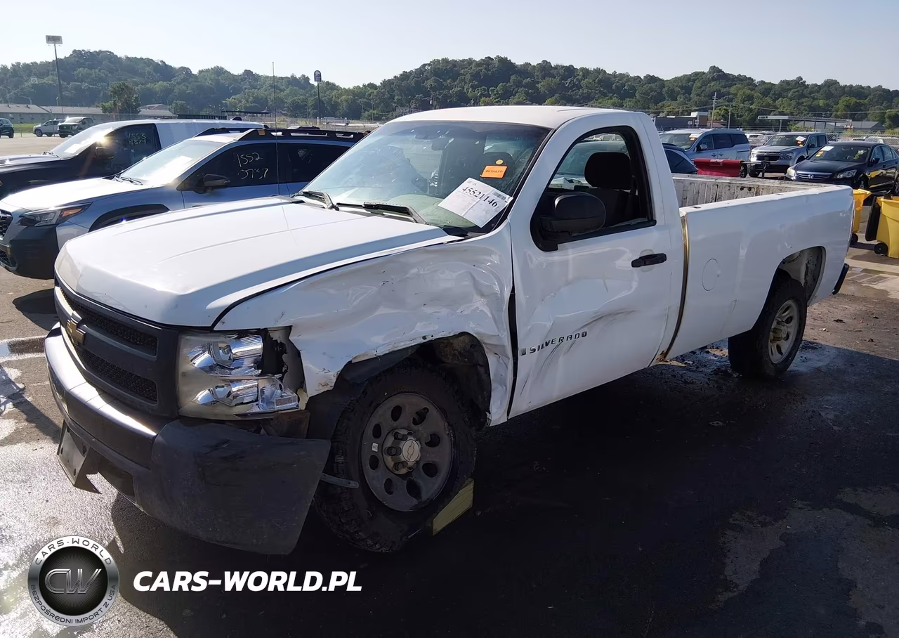 2008 Chevrolet Silverado 1500 Work Truck VIN:1GCEC14C48Z177696 - 2