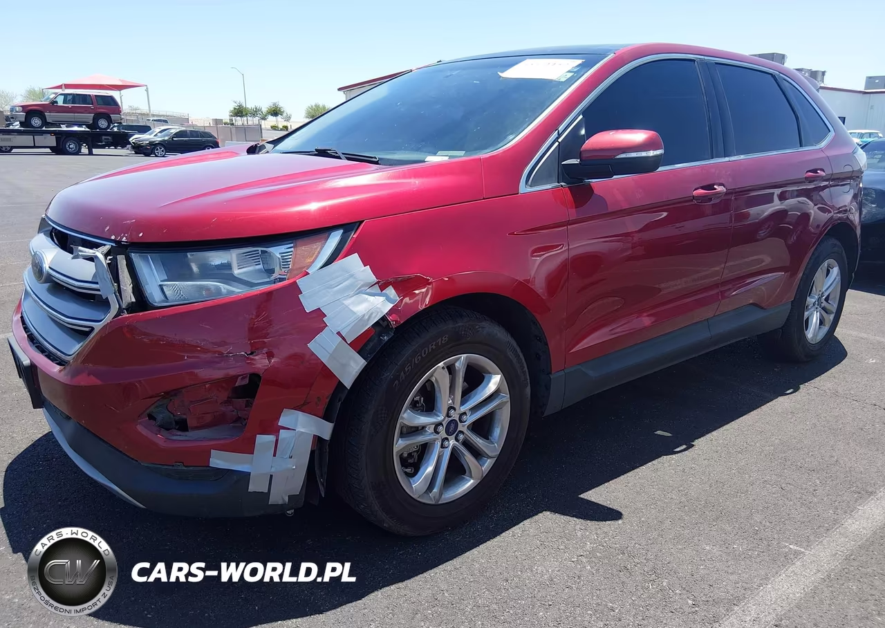2015 Ford Edge Sel VIN:2FMPK3J80FBB67881 - 2