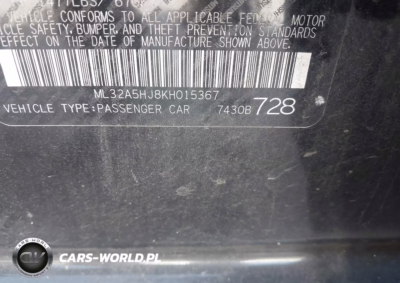 2019 Mitsubishi Mirage Le VIN:ML32A5HJ8KH015367 - 9