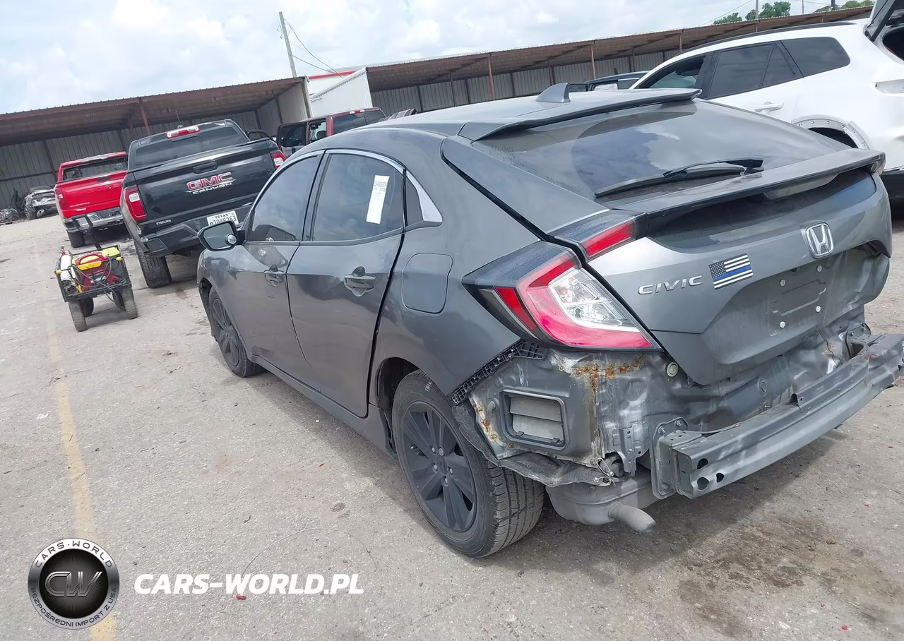 2020 Honda Civic Lx VIN:SHHFK7H35LU215910 - 3