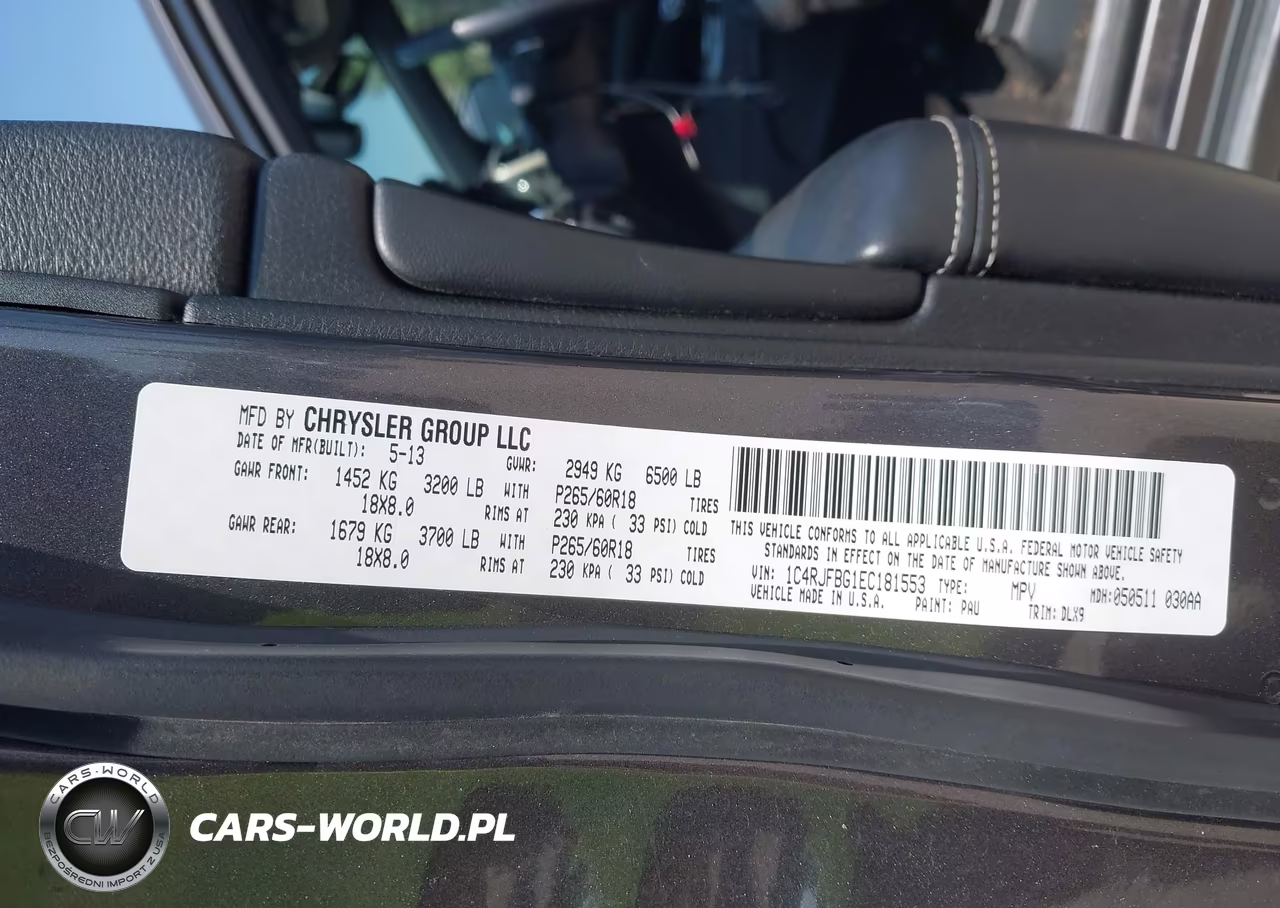 2014 Jeep Grand Cherokee Limited VIN:1C4RJFBG1EC181553 - 9