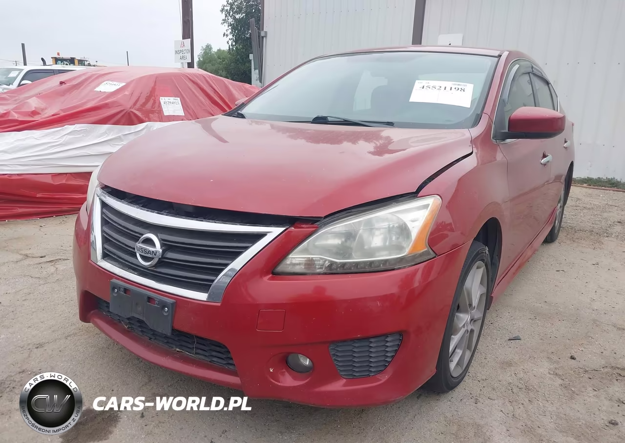 2013 Nissan Sentra Sr VIN:3N1AB7AP2DL737800 - 2