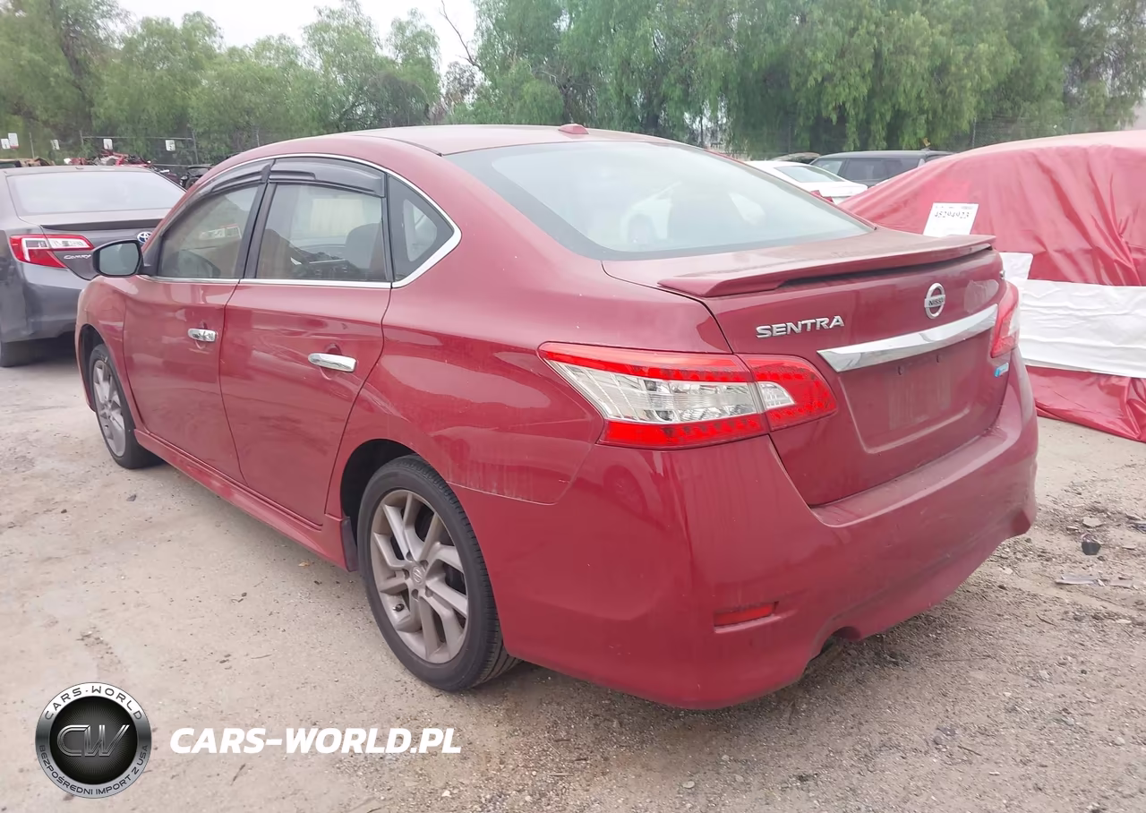 2013 Nissan Sentra Sr VIN:3N1AB7AP2DL737800 - 3