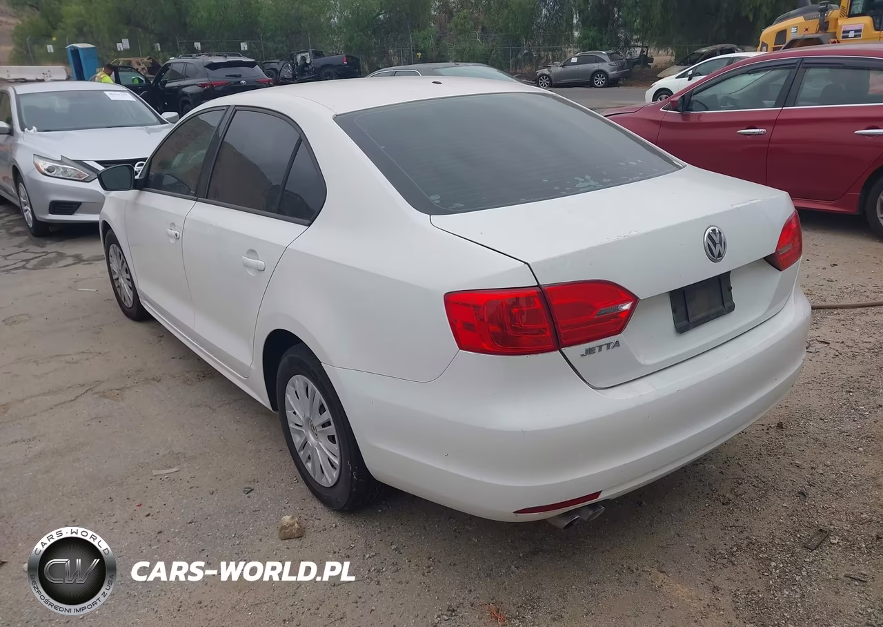 2012 Volkswagen Jetta 2.0L S VIN:3VW2K7AJXCM316586 - 3