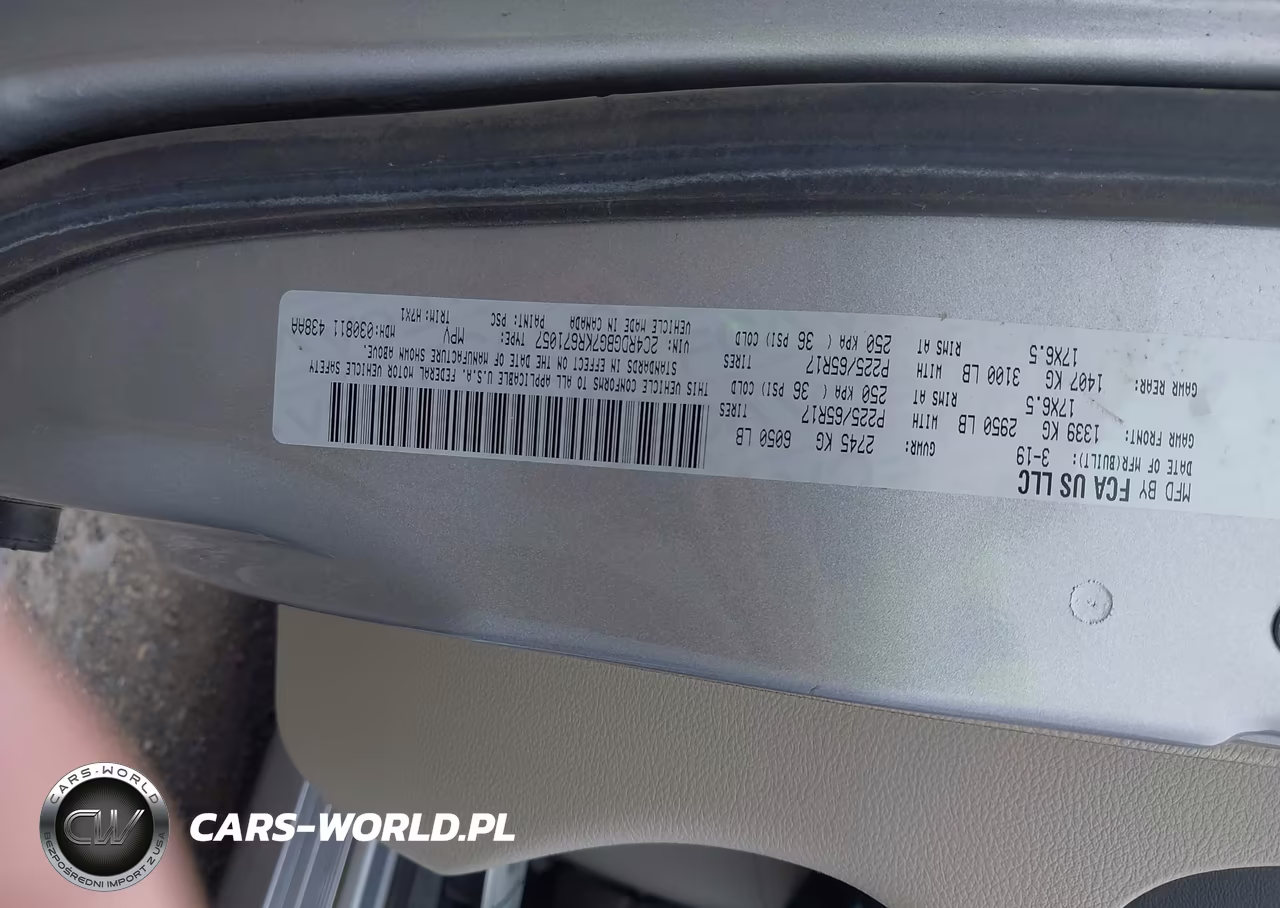 2019 Dodge Grand Caravan Se VIN:2C4RDGBG7KR671057 - 9