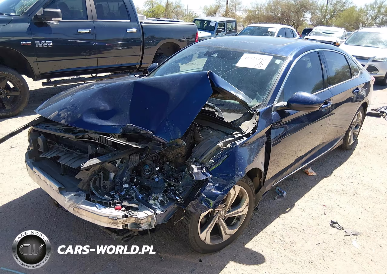 2018 Honda Accord Ex-L VIN:1HGCV1F50JA198356 - 2