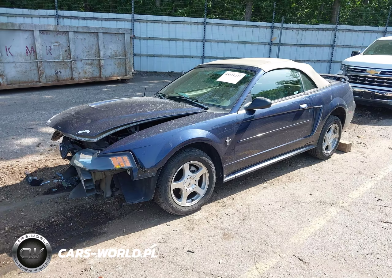 2003 Ford Mustang VIN:1FAFP444X3F400858 - 2